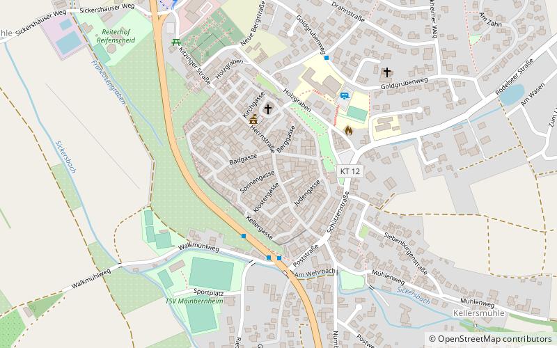 Mainbernheim location map