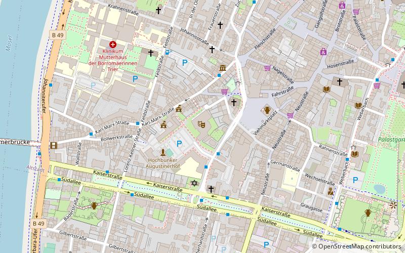 Theater Trier location map