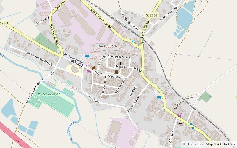 Schlüsselfeld location map