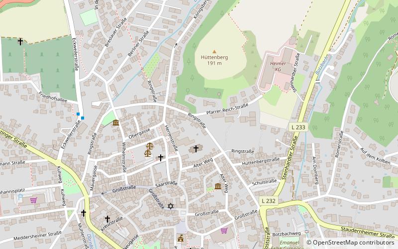commune fusionnee de bad sobernheim location map