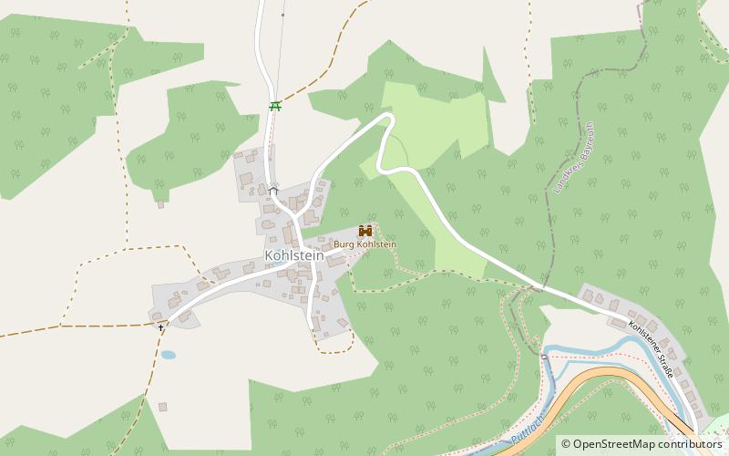 Burg Kohlstein location map