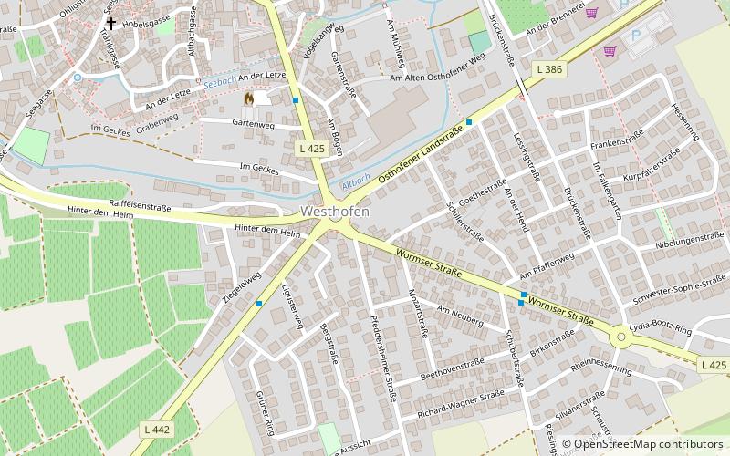 gmina zwiazkowa westhofen location map