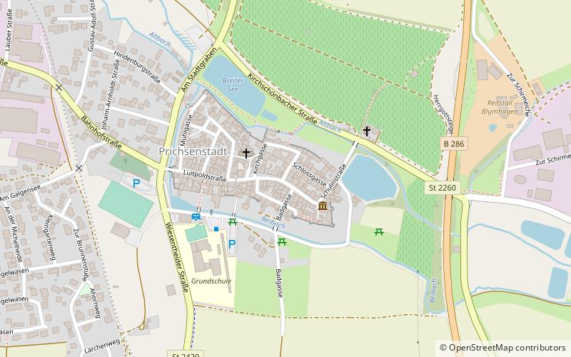 prichsenstadt location map