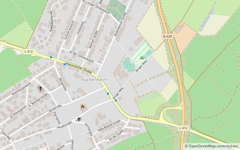 Hackenheim location map