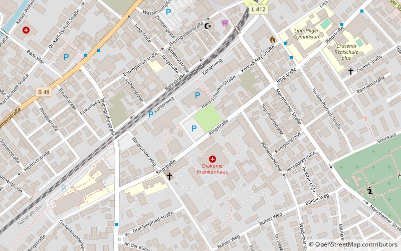 Landgericht location map