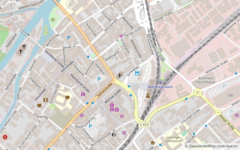 Heilig-Kreuz-Kirche location map