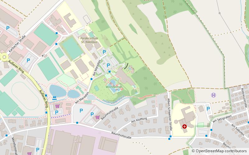 Wonnemar location map