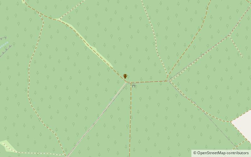 Fraubillen cross location map