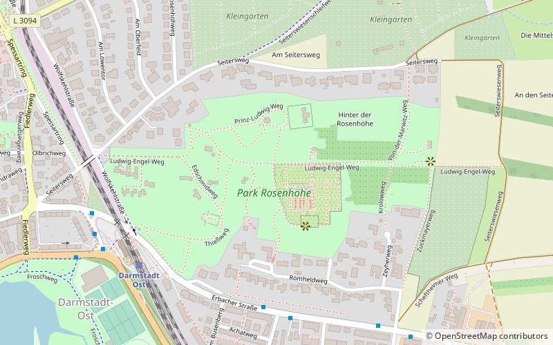 Park Rosenhöhe location map