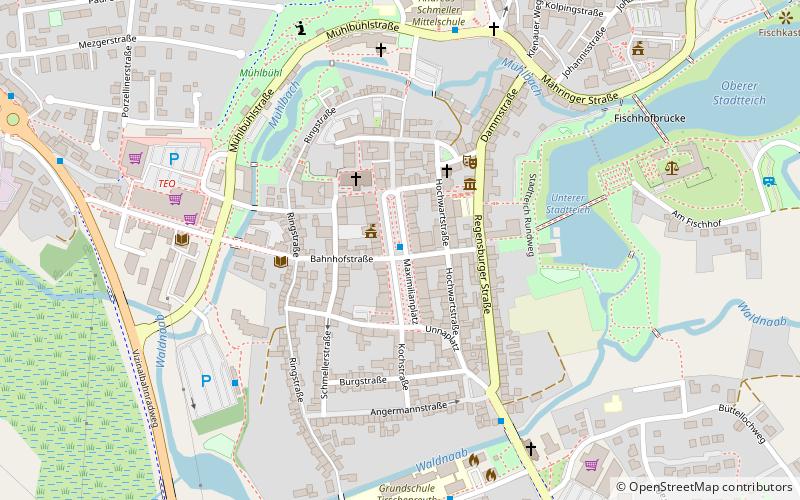 Schmeller-Denkmal location map