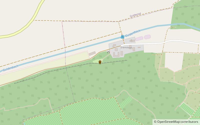 Eremitage location map