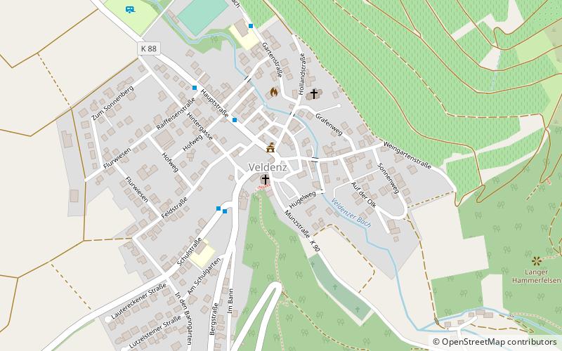 Veldenz location map