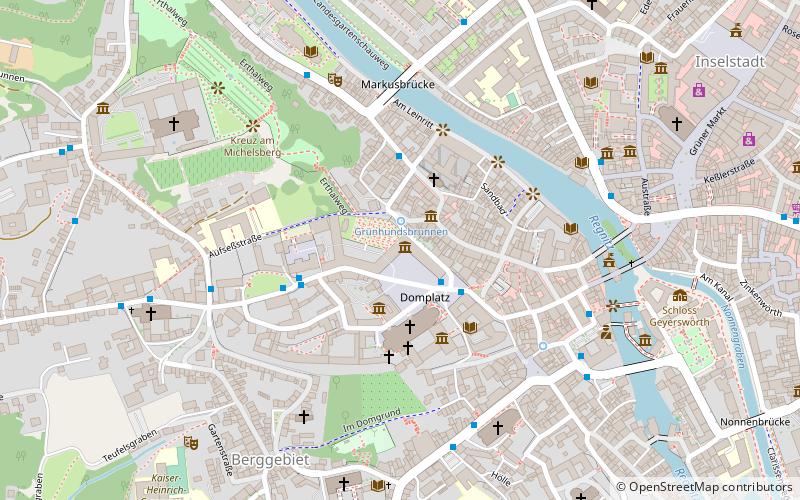 Staatsbibliothek Bamberg location map