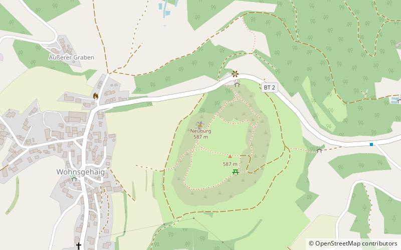 Neubürg location map