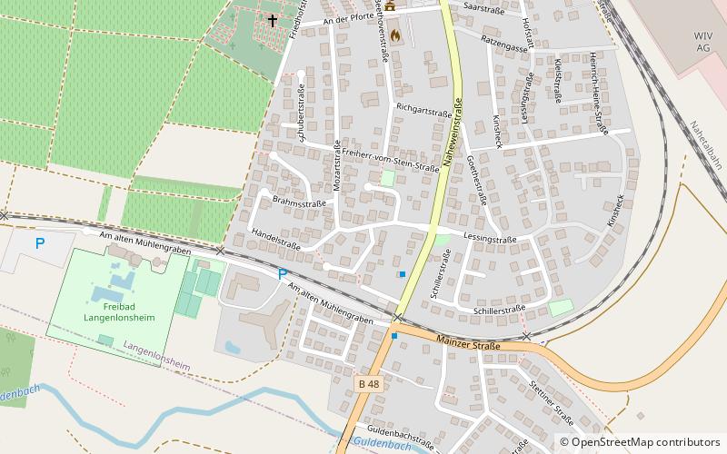 commune fusionnee de langenlonsheim location map