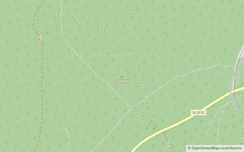 larchhohe spessart location map