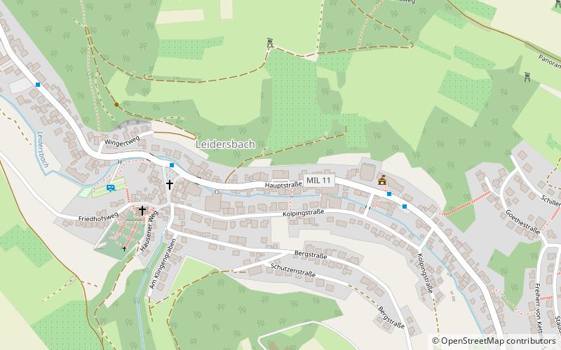 leidersbach location map