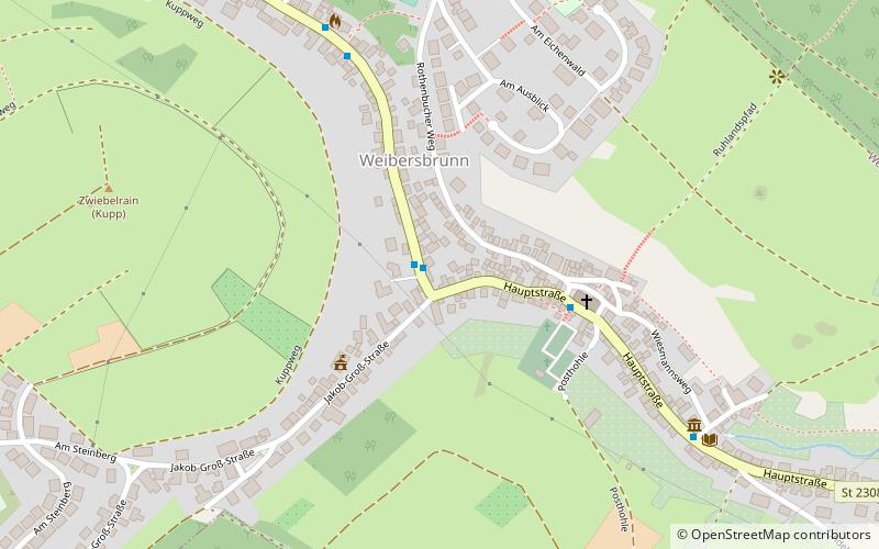 Weibersbrunn location map