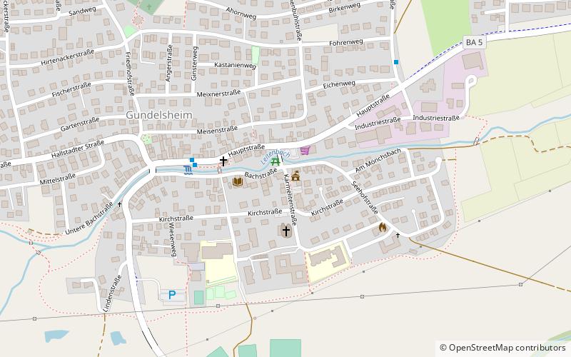 gundelsheim location map