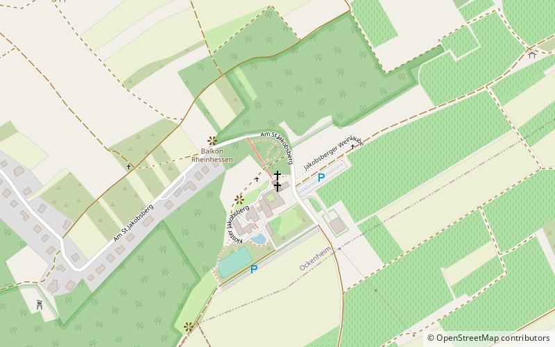 Jakobsberg Priory location map