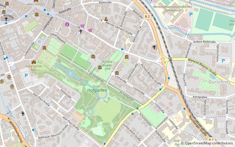 franz liszt museum bayreuth location map