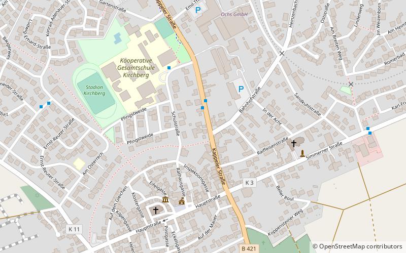verbandsgemeinde kirchberg location map