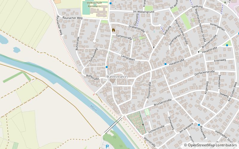 Kemmern location map