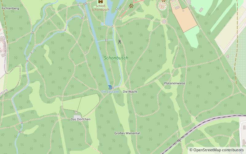 Park Schönbusch location map