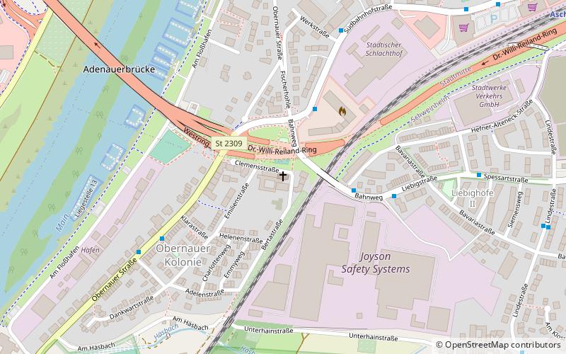 Heilig-Kreuz-Kapelle location map