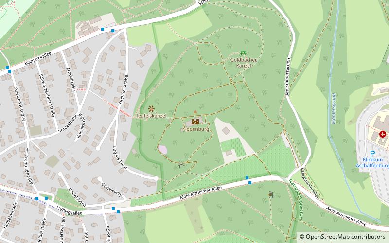 Kippenburg location map