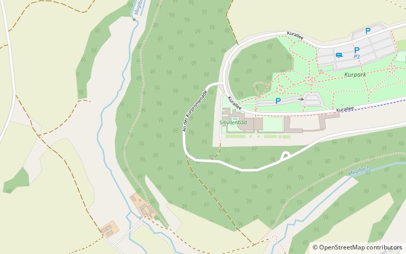 Sibyllenbad location map