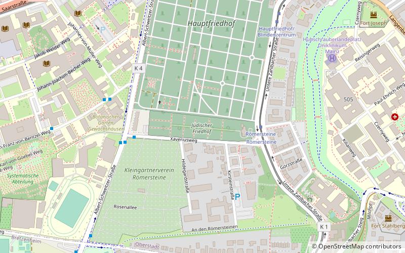 Neuer Jüdischer Friedhof location map