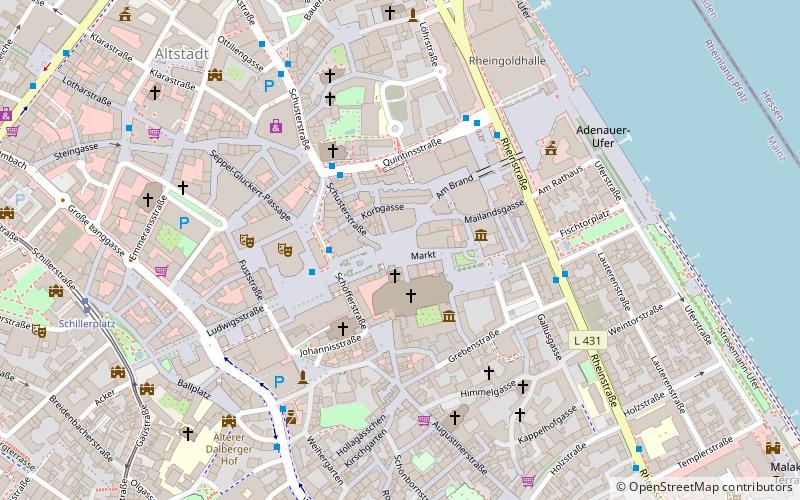 Heunensäule location map