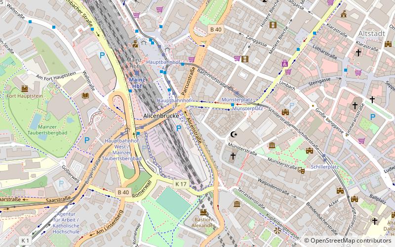 Altmünster location map