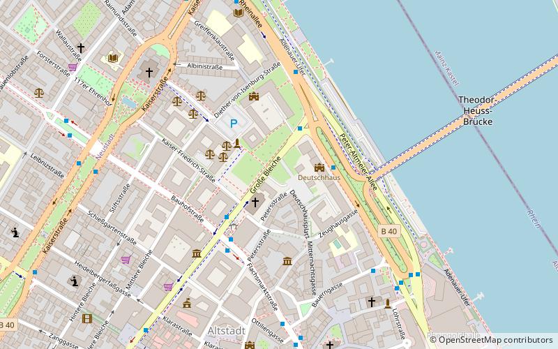 Große Mainzer Jupitersäule location map