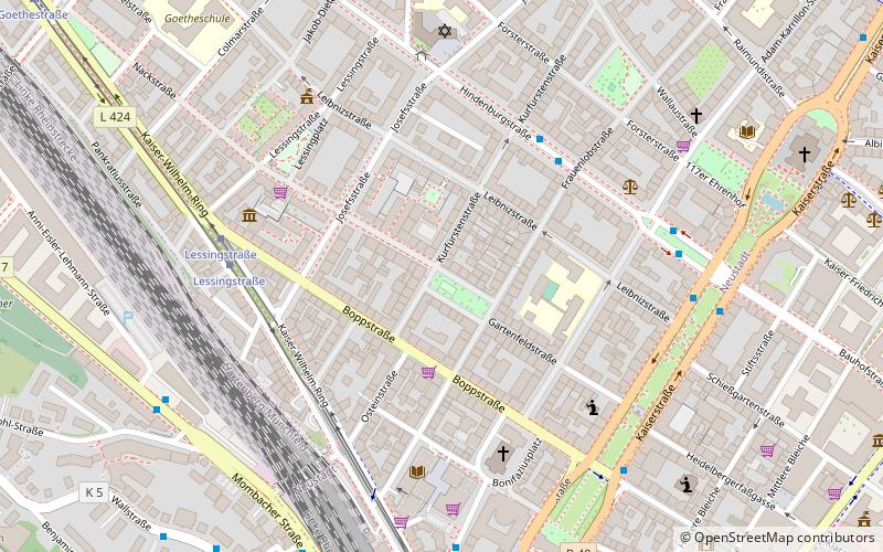 Gartenfeldplatz location map