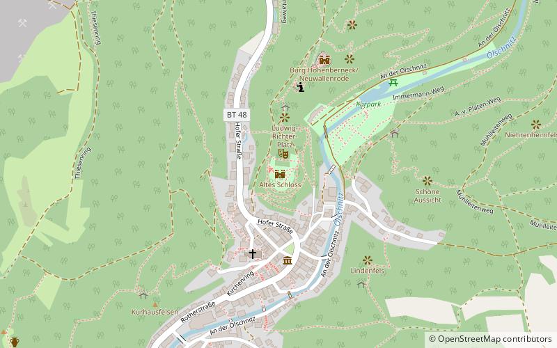 Burgruine Altes Schloss location map