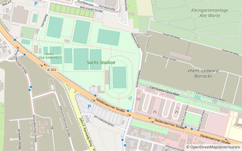 Willy-Sachs-Stadion location map