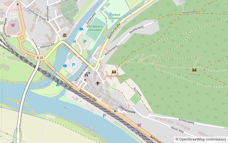 Scherenburg Castle location map