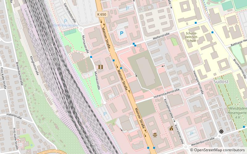Mainzer Straße location map