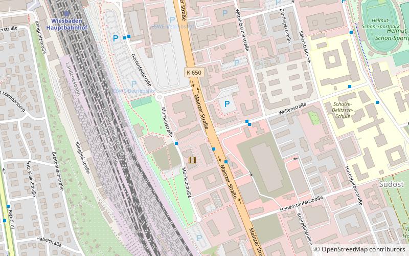 Wiesbaden-Südost location map