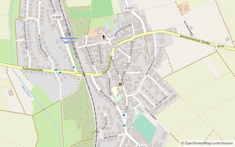 Wiesbaden-Igstadt location map