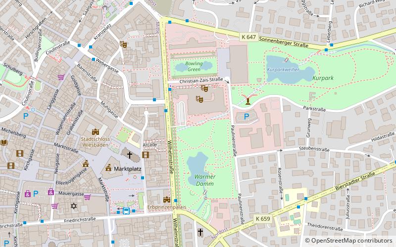 Schillerdenkmal location map