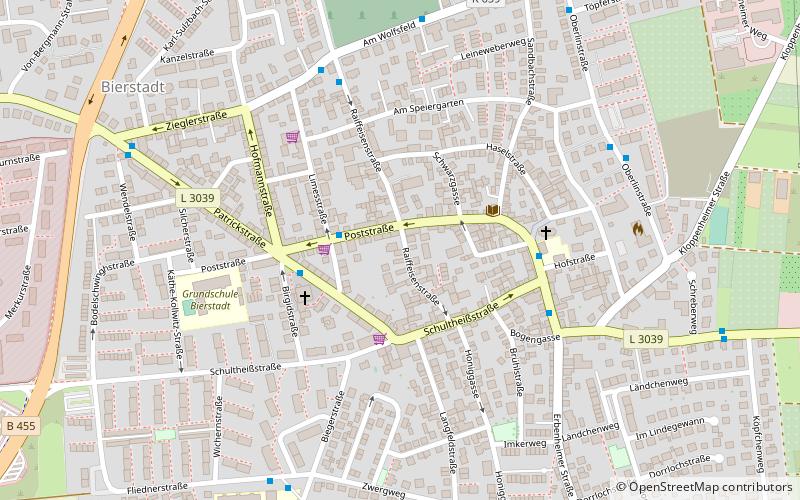 Wiesbaden-Bierstadt location map