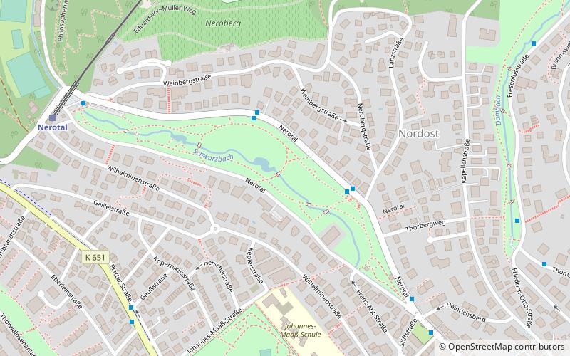 nerotalanlagen wiesbaden location map