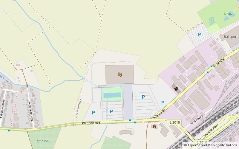 Jahrhunderthalle location map