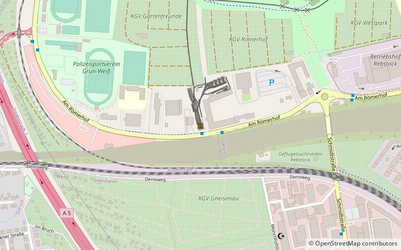 Feldbahnmuseum location map
