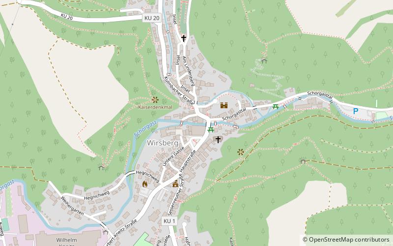 Wirsberg location map