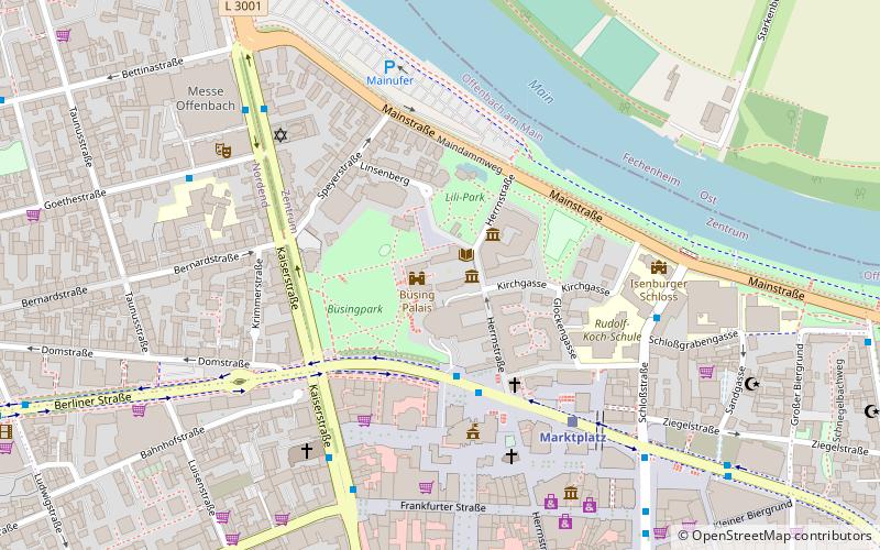 Büsing-Palais location map
