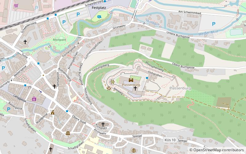 Plassenburg location map